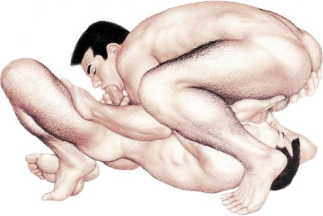 69 gay - dessin Hirano G&ocirc;