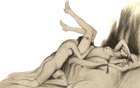 Dessin &eacute;rotique  - Reunier