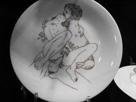assiette érotique assiette érotique