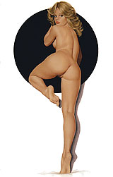 Aslan - Pin-up 2 - dessin page 57 