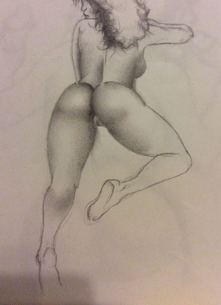 dessin pornographique - Baptiste