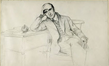 Gide par Paul-Emile B&eacute;cat
