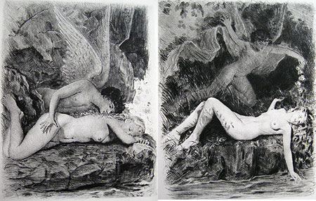 B&eacute;cat - La Fontaine - Psych&eacute; et Cupidon