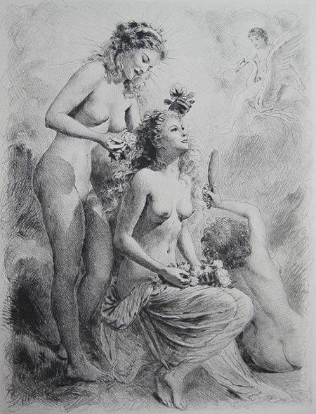 B&eacute;cat - La Fontaine - Psych&eacute; et Cupidon