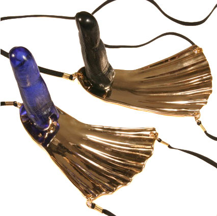 Coquillage or p&eacute;n&eacute;trant Sylvie Monthul&eacute; - r&eacute;sine bleue ou noire