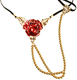 String Rose Rouge de Sylvie Monthul&eacute;