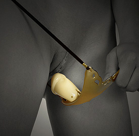 Sexe f&eacute;minin et string p&eacute;n&eacute;trant de Sylvie Monthul&eacute;