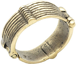 Tribal - ballring en bronze - Rosebuds Tribal - ballring de chez Rosebuds