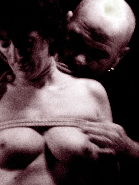 D&eacute;monstration de kinbaku : Dr Phil et Clo aux F&eacute;&eacute;rotiques -Rennes d&eacute;cembre 2009
