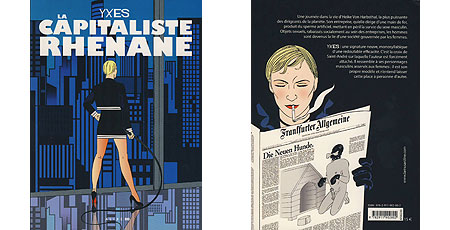 La Capitaliste Rh&eacute;nane - YXES - ALIXE BD