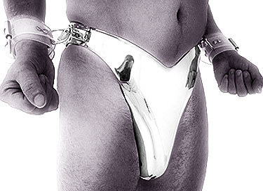 ceinture de chastet&eacute; et restriction de mouvement