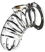 ceinture de chastet&eacute; munie de picots &agrave; gland 