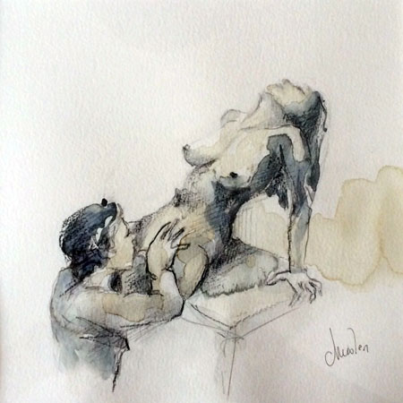 Chrislen oeuvre n&deg; 8 Cunnilinctus