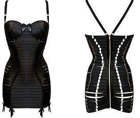 Robe gu&ecirc;pi&egrave;re Bordelle chez Mise en Cage