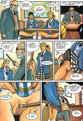 BD de Trinca - sc&egrave;ne de classe subversive