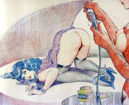dessin &eacute;rotique - Leone Frollo