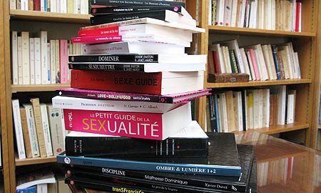 Livres &eacute;rotiques