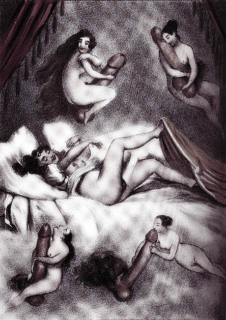 r&ecirc;ve de phallus