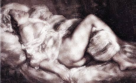 fantasme et langueur d'apr&egrave;s Fragonard