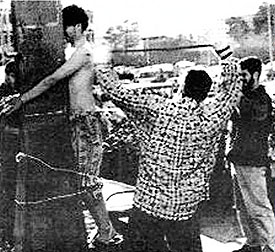 Condamn&eacute; &agrave; la flagellation en Iran