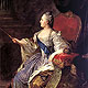 Catherine II de Russie par Fyodor Rokotov