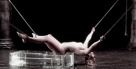 bondage sur pain de glace bondage sur pain de glace
