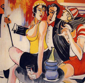 Mon mari est une femme... d&eacute;tail couverture : oeuvre de Jos&eacute; Antignani