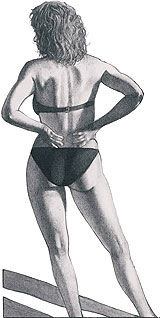 dessin &eacute;rotique Parris Quinn - Ombre & Lumi&egrave;re 3+4 - La plage