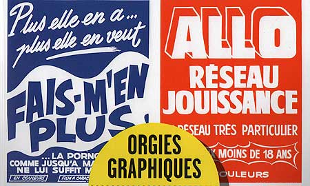 Orgies graphiques livre poster films X