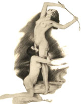 dessin &eacute;rotique Reunier - d&eacute;tail