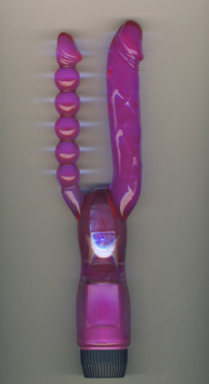 Gode 2 t&ecirc;tes - vaginal et anal