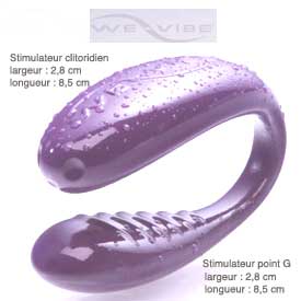 We-Vibe : double stimulation et possibilit&eacute; de p&eacute;n&eacute;tration simultan&eacute;e
