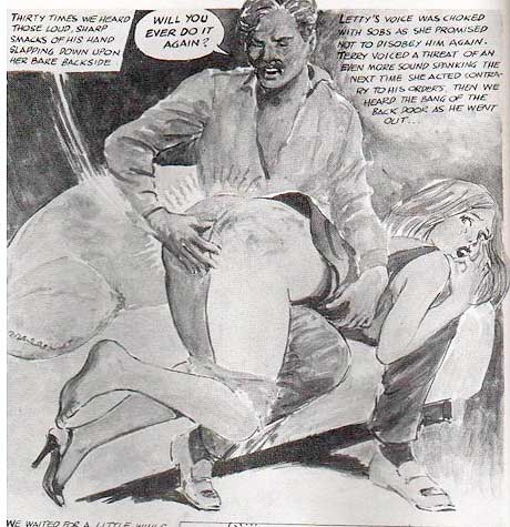 Eric Stanton dessin fess&eacute;e