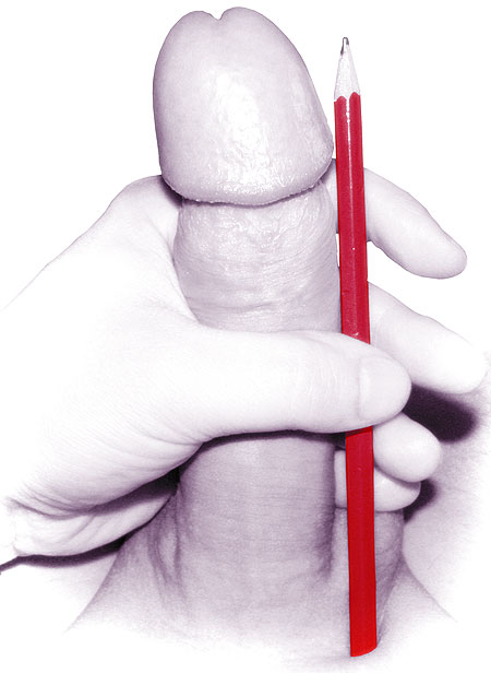 Penis size demontration