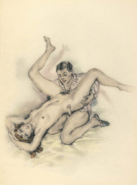 Edouard Chimot - illustration de 3 filles de leur m&egrave;re 1926 - planche 12 