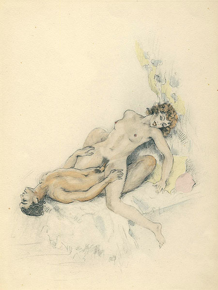Edouard Chimot - illustration de 3 filles de leur m&egrave;re 1926 - planche 4 