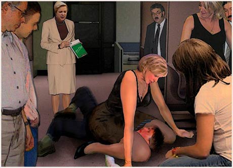 domination f&eacute;minine au bureau - Dct Flatt