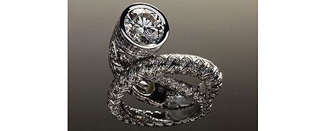 Bague fouet Herm&egrave;s