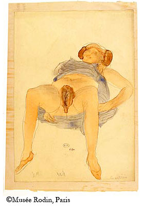 Rodin - dessin &eacute;rotique