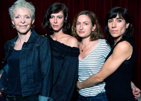 Les 4 r&eacute;alisatrices. De gauche &agrave; droite : Toni Marshall, Anna Mouglalis, Zo&eacute; Cassavetes, Bianca Li
